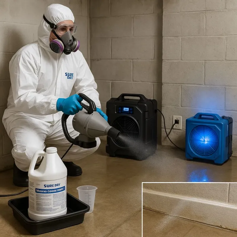 Sanitization and Odor Removal process in Seneca, KS
